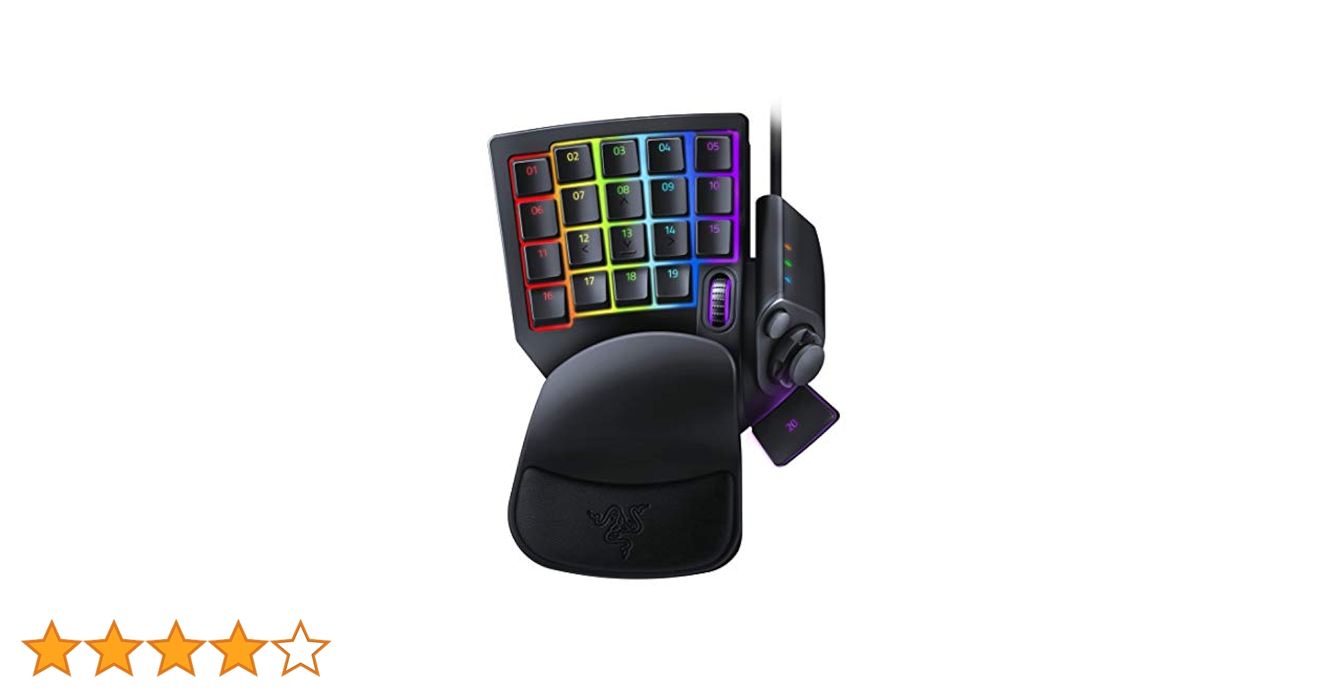 Amazon.co.jp: Razer Tartarus Pro 左手キーパッド 20個の
